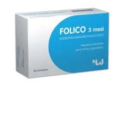 

Folic 3-месячная добавка фолиевой кислоты, 90 таблеток, разработанная для беременных женщин Folico