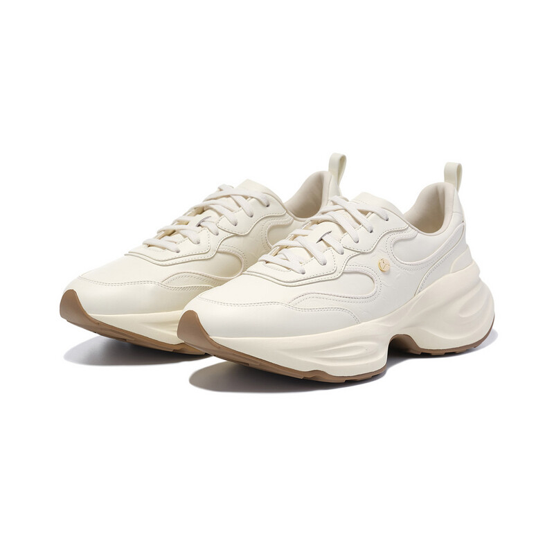Кроссовки LI-NING 1990 Classic Collection Lifestyle Shoes Men Low-top Off White, цвет Off White — фото 2