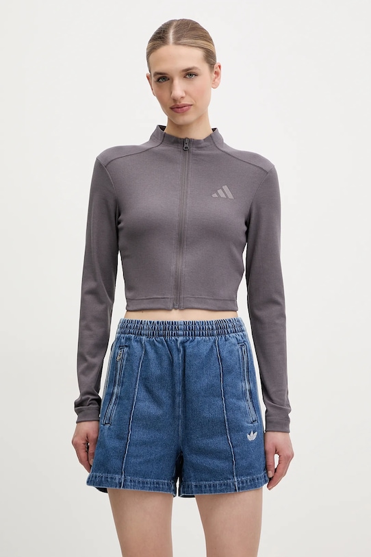 

Толстовка ALL SZN RIB Adidas, фиолетовый