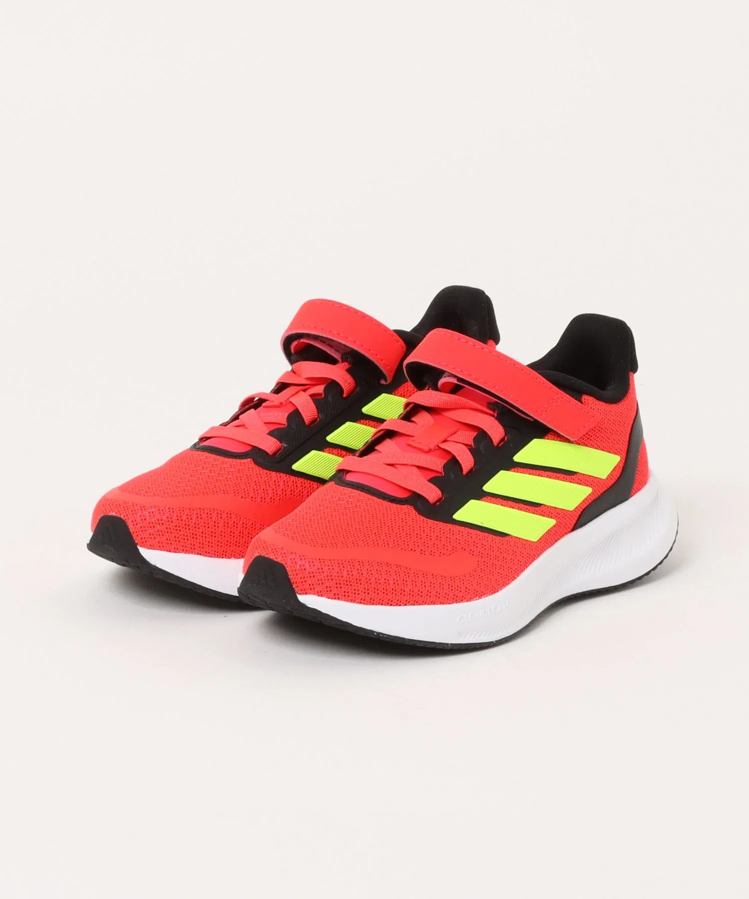 Детские кроссовки adidas COREFAITO 5.0 EL C красно-бордовые
