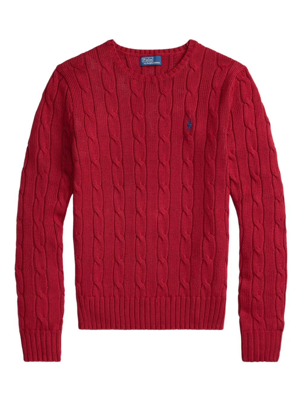 

Пуловер фактурной вязки POLO RALPH LAUREN, красный