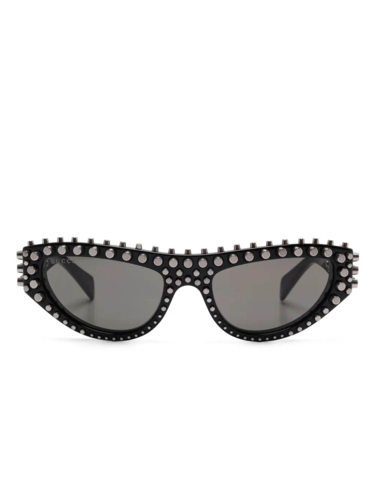 

Солнцезащитные очки Gucci Eyewear «кошачий глаз», черный