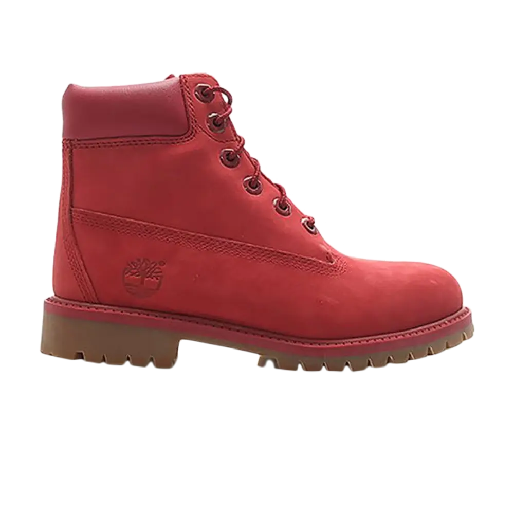 

Ботинки 6 Inch Premium Junior Timberland, красный