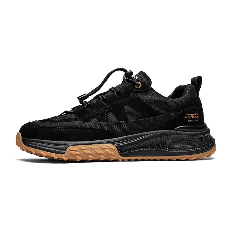 

Кроссовки мужские Lifestyle Shoes Men Low-Top G.N.Shijia, цвет Coffee