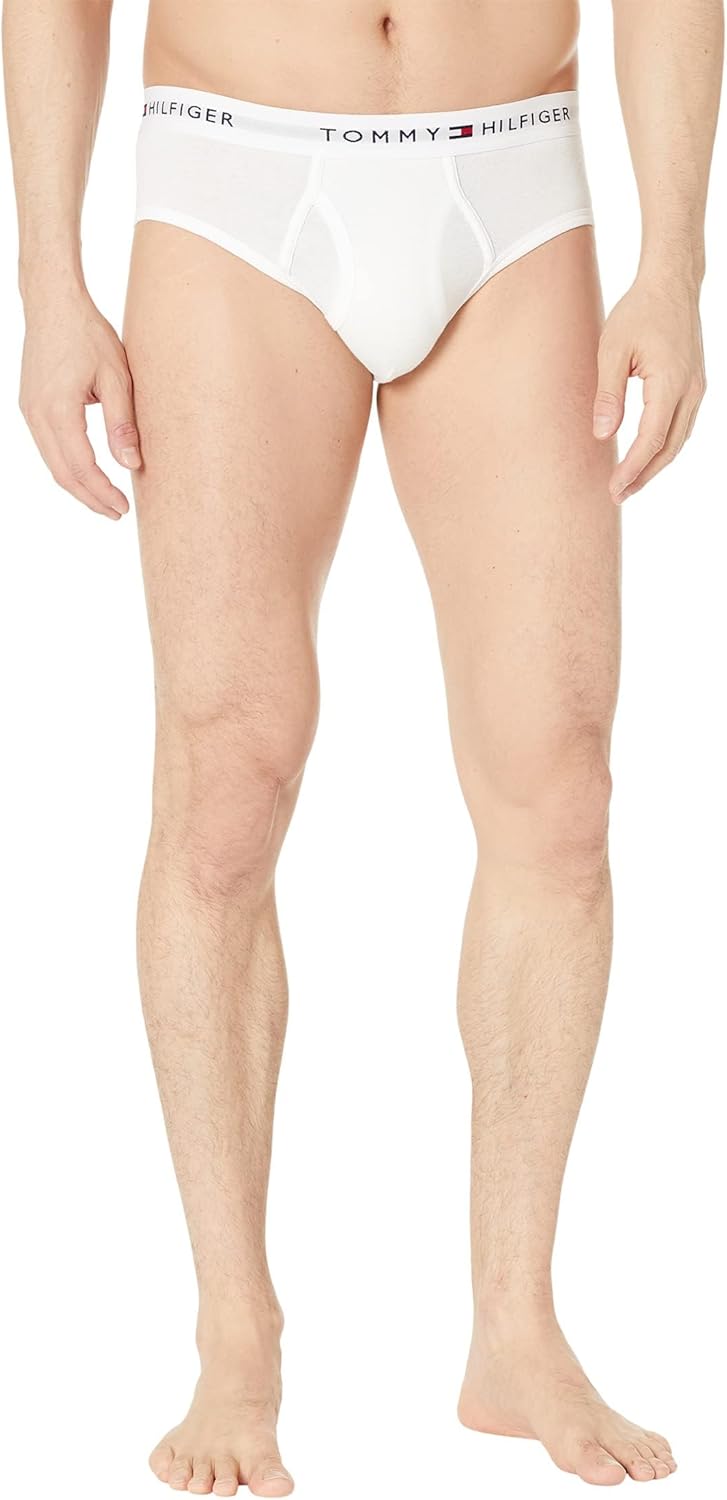 

Комплект из 4 мужских классических хлопковых трусов Tommy Hilfiger, 4 White