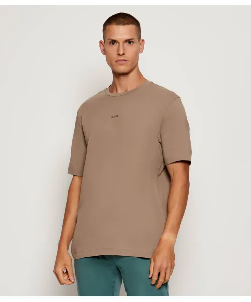 

Футболка тчуп Relaxed fit Boss Orange, бежевый