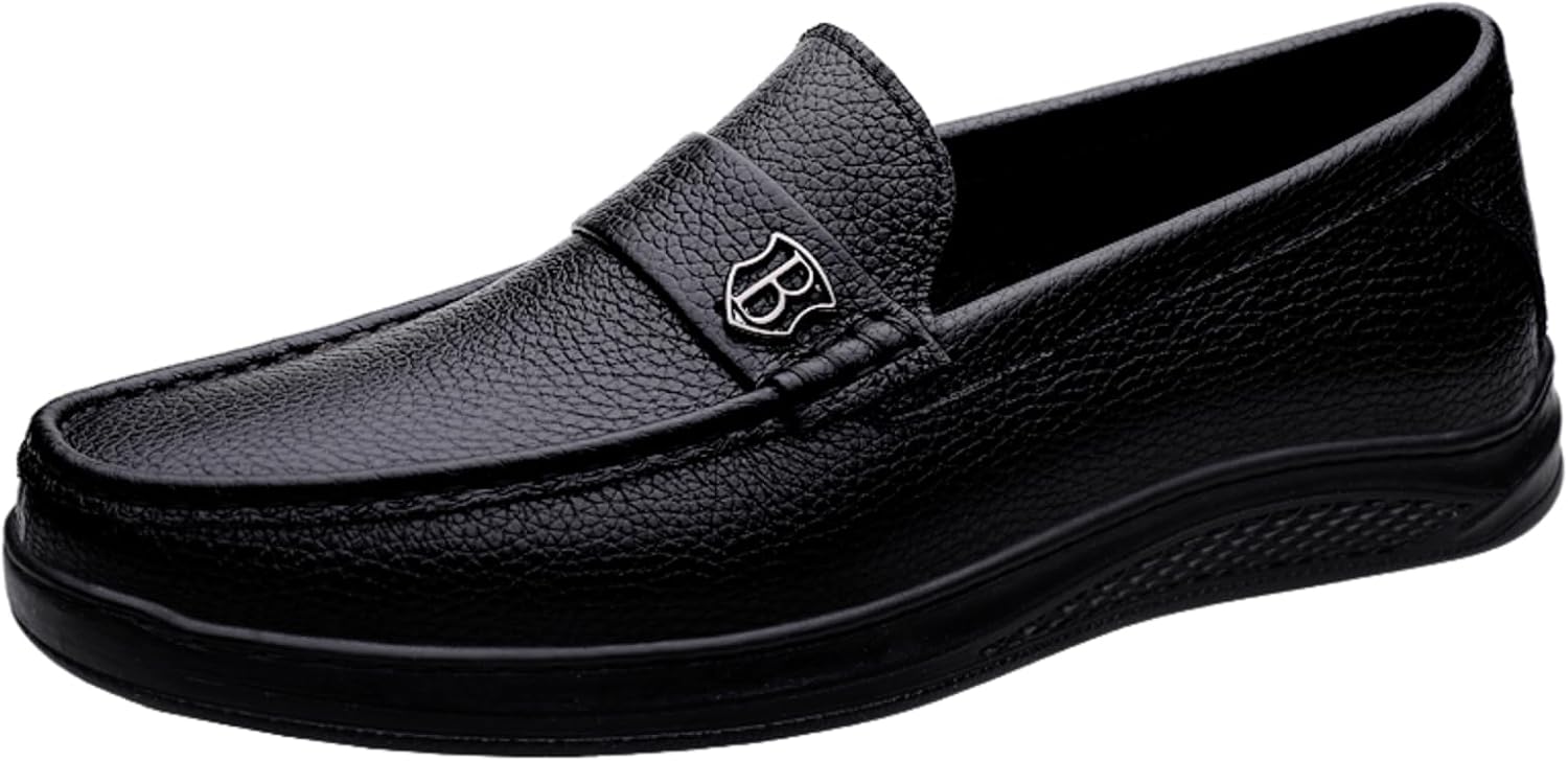 

Модные мужские повседневные комфортные лоферы Khwfjas, черный