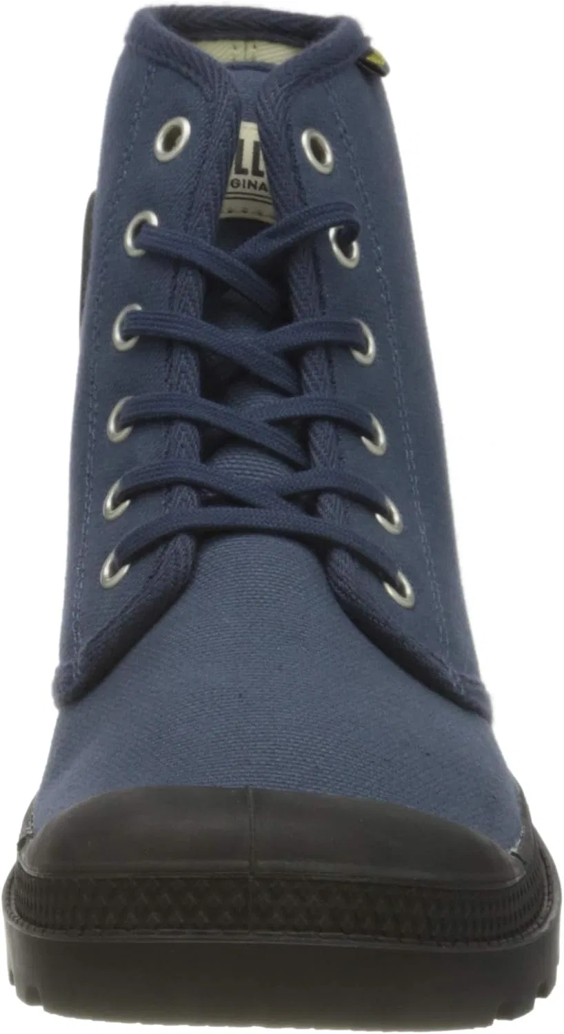 Кроссовки Palladium Unisex Pampa Hi Orig U High Trainers, Mood Indigo Black — фото 2