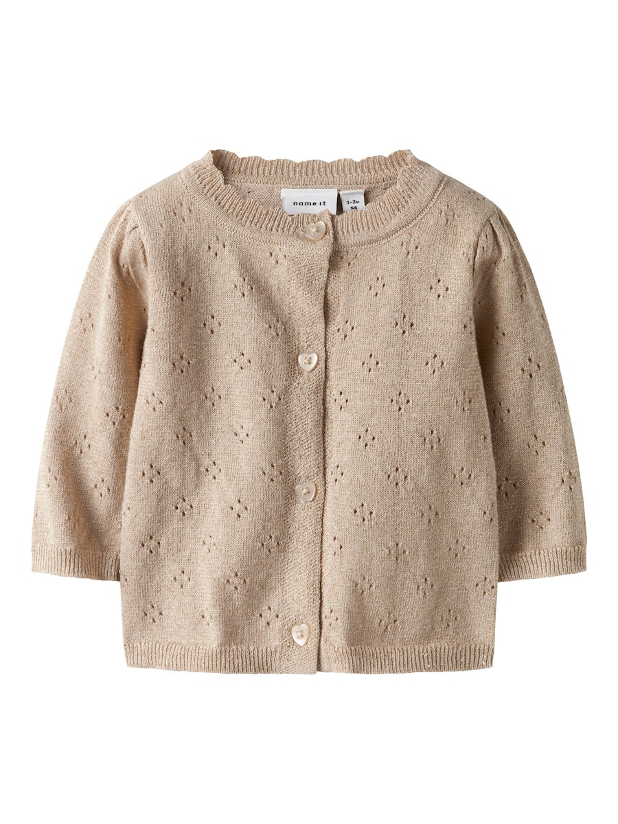 

Вязаный кардиган NAME IT, темно-бежевый