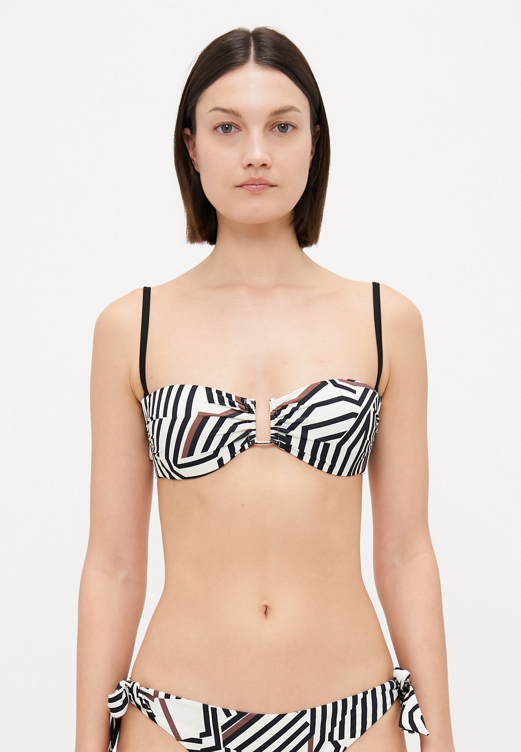 

Верх бикини ALICIA Max Mara Beachwear, коричневый