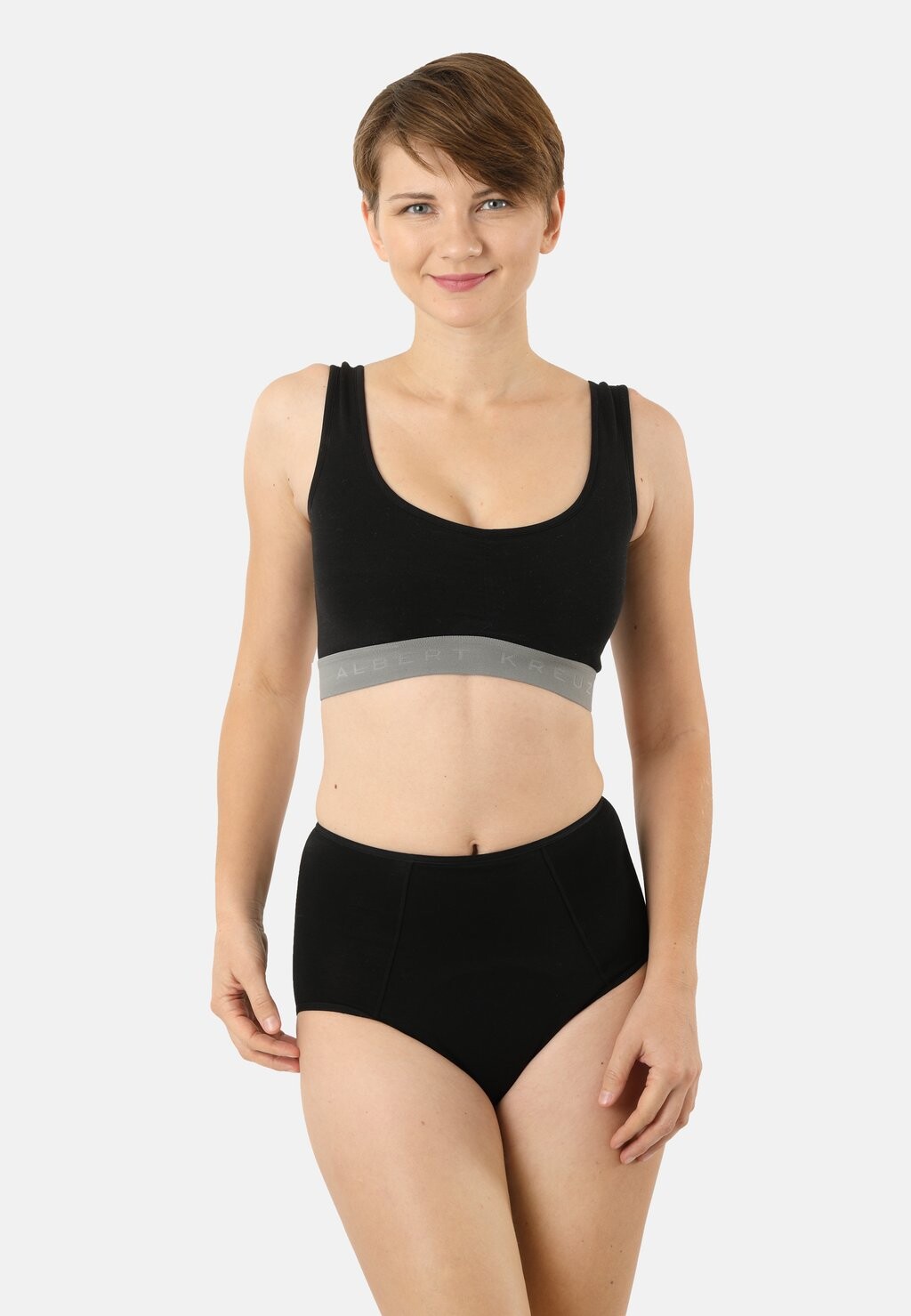 

Трусы SUPER HIGH WAIST 2ER PACK ALBERT KREUZ, черный