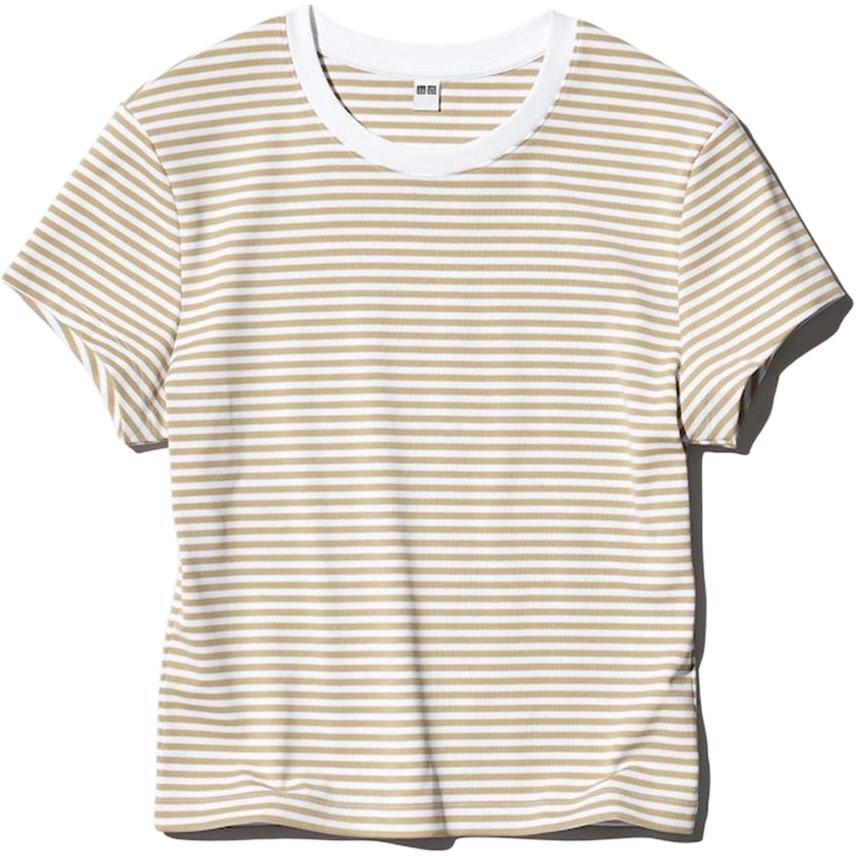 

Футболка женская Uniqlo, бежевый