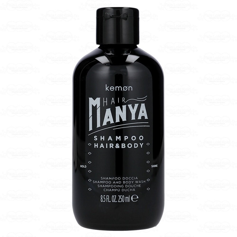 

Kemon, Hair Manya Shampoo Шампунь для волос и тела Hair & Body 250мл