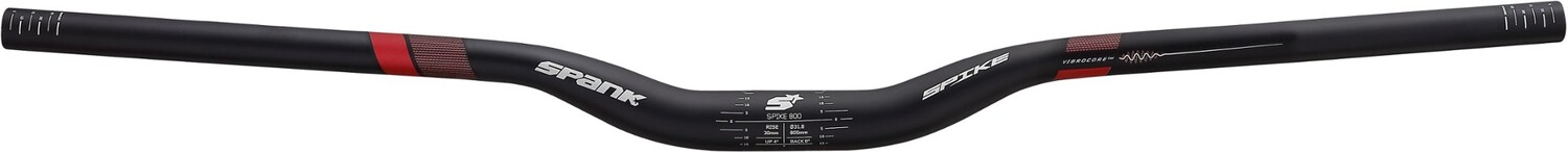 

Руль Spike 800 Vibrocore Spank, черный