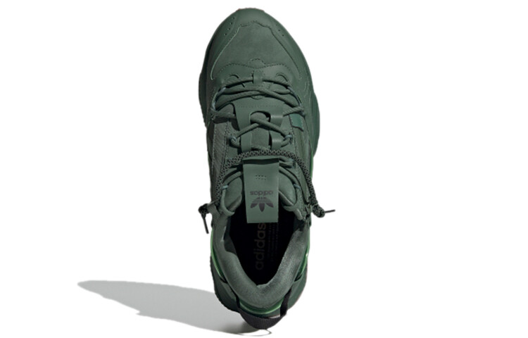 Кроссовки Adidas Ozweego Zip 'Green Oxide Gum' — фото 4