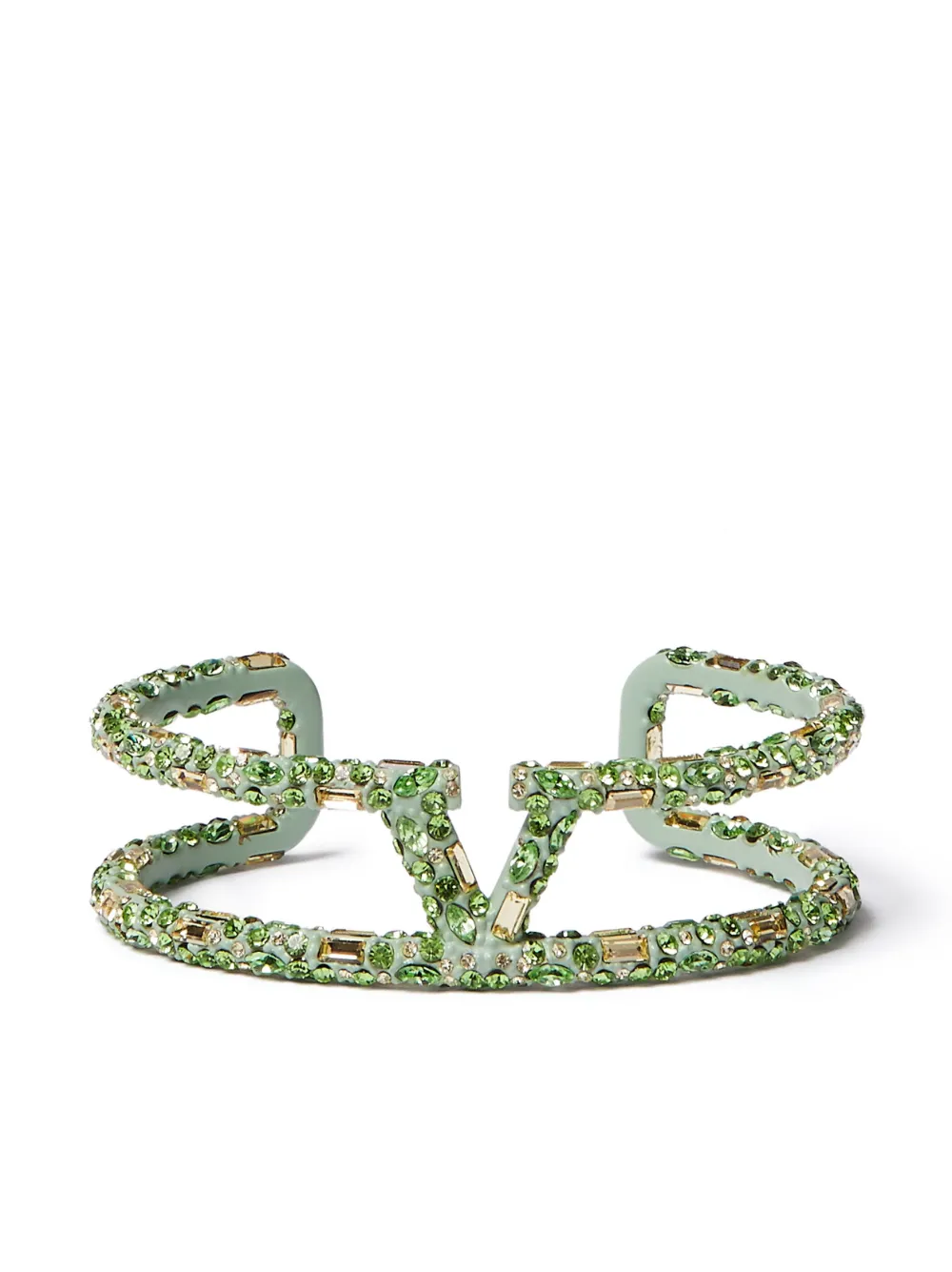 

Браслет с логотипом VLogo Signature Valentino Garavani, зеленый