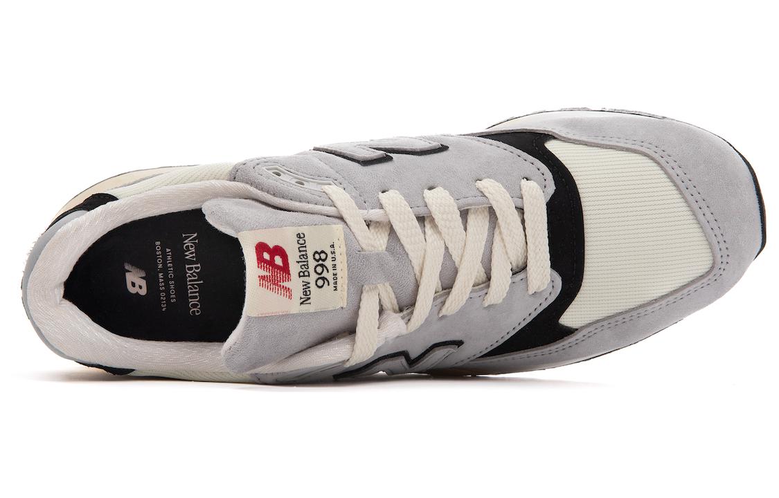 998 MiUSA Тедди Сантис Серый Крем New Balance, Серый — фото 4