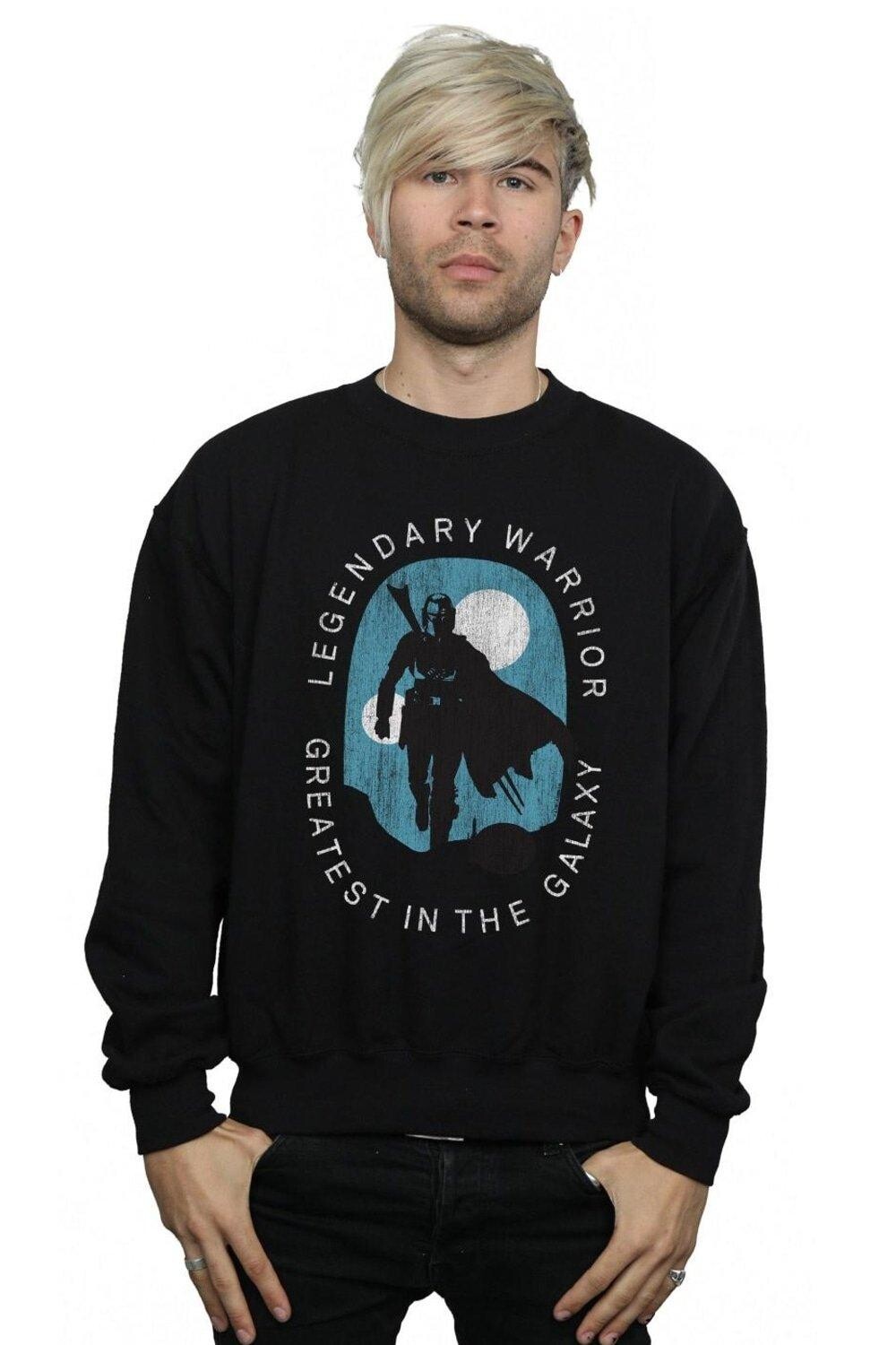 

Толстовка The Mandalorian Legendary Warrior Greatest In The Galaxy Star Wars, черный