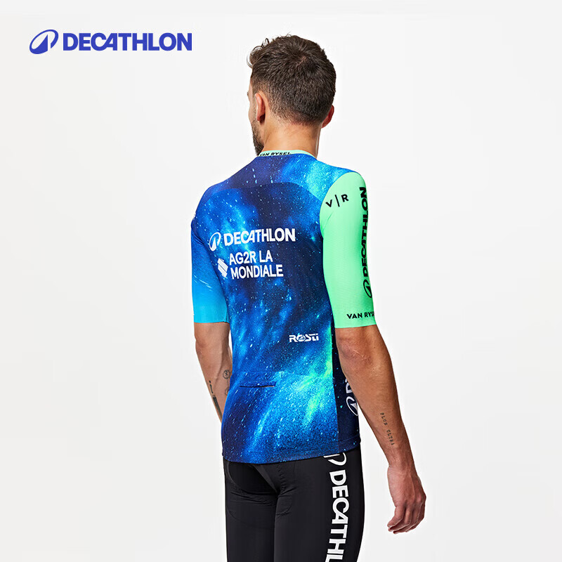 

Велосипедный трикотаж Decathlon AG2R WorldTour Racing Team Реплика Велосипедный спортивный топ M-5230961