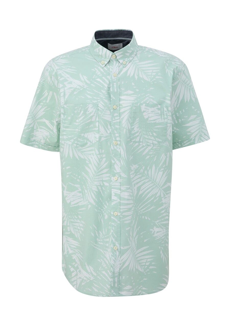 

Рубашка обычного кроя на пуговицах s.Oliver, мятный