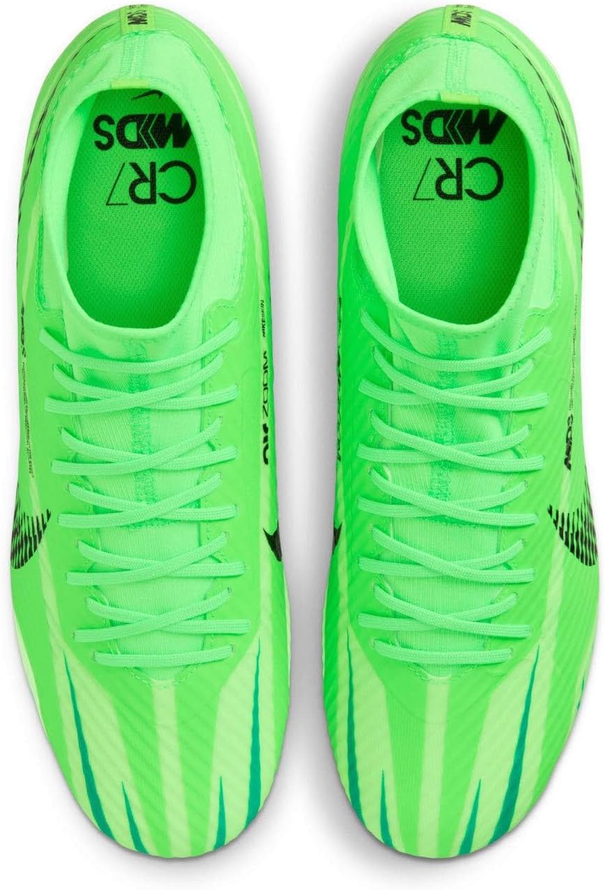 Мужские футбольные высокие кроссовки Nike, Green Strike Black Stadium Green — фото 4