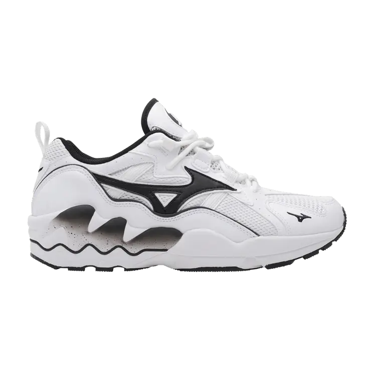 

Кроссовки Mizuno Wave Rider 1 'White Black', белый