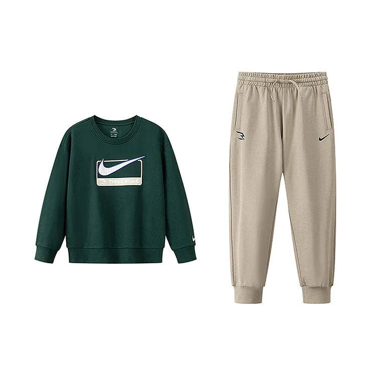 Детский спортивный комплект Casual Nike, Evergreen Color