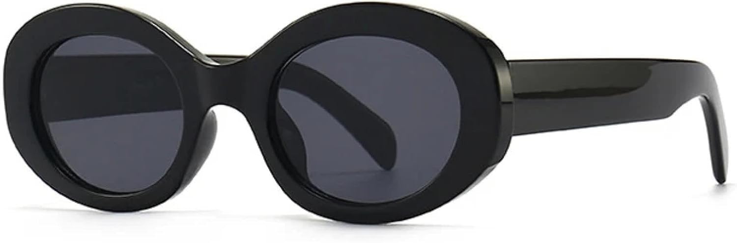 

Солнцезащитные очки с защитой от УФ-излучения UV400 | Овальные, женские и мужские, круглые, с леопардовым принтом, для занятий спортом на открытом воздухе и вождения DSVIGF, Black Gray