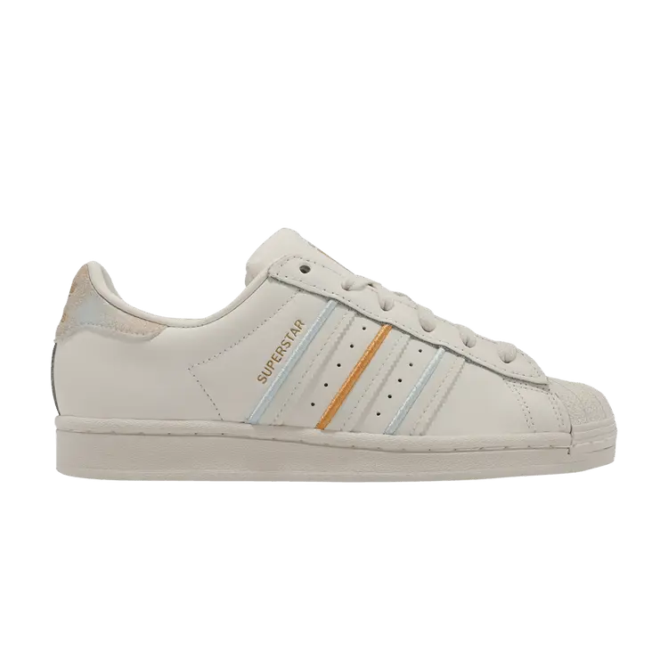 Кроссовки adidas Wmns Superstar 'Off White Almost Blue', кремовый