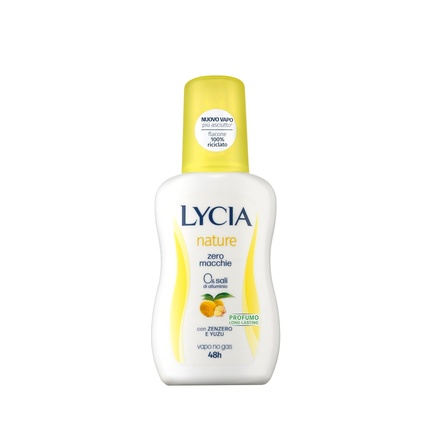 

Дезодорант Vapo Nature с имбирем и юдзу без солей алюминия 75 мл Lycia