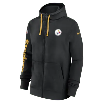 

Худи Nike Pittsburgh Steelers Sideline Team Issue Club, черный