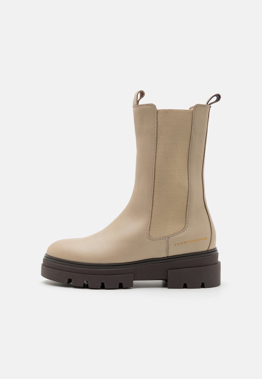 

Ботинки на платформе MONOCHROMATIC CHELSEA BOOT Tommy Hilfiger, бежевый
