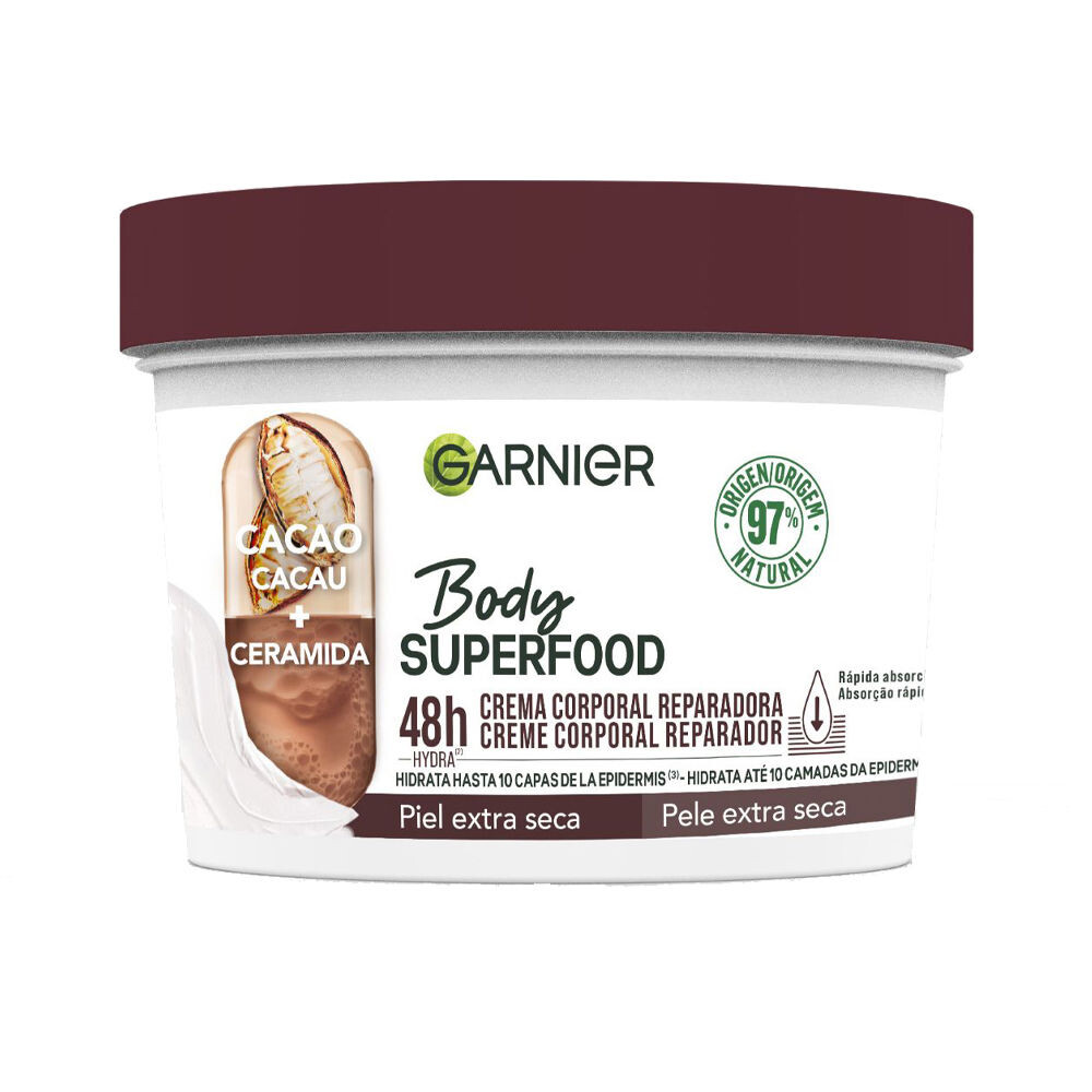 

Увлажняющий крем для тела Body Superfood Crema Corporal Reparadora Garnier, 380 мл