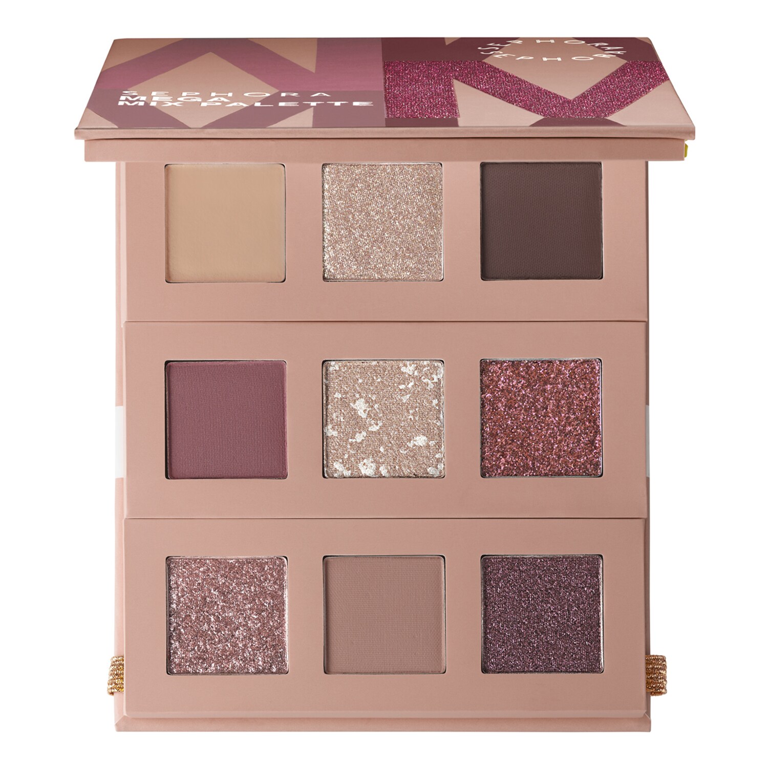 

Тени для век MEGA MIX: Mega-Lidschattenpalette Sephora Collection, Rebellious Rosey Nude (7,92 g)
