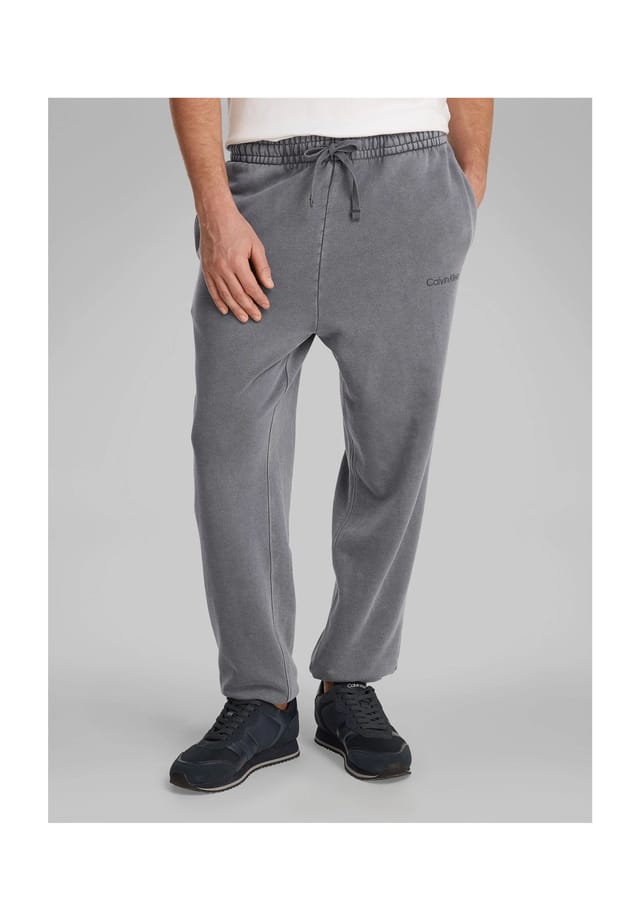 

Домашние брюки с эластичным поясом и шнурком Calvin Klein, цвет 5dg forged iron
