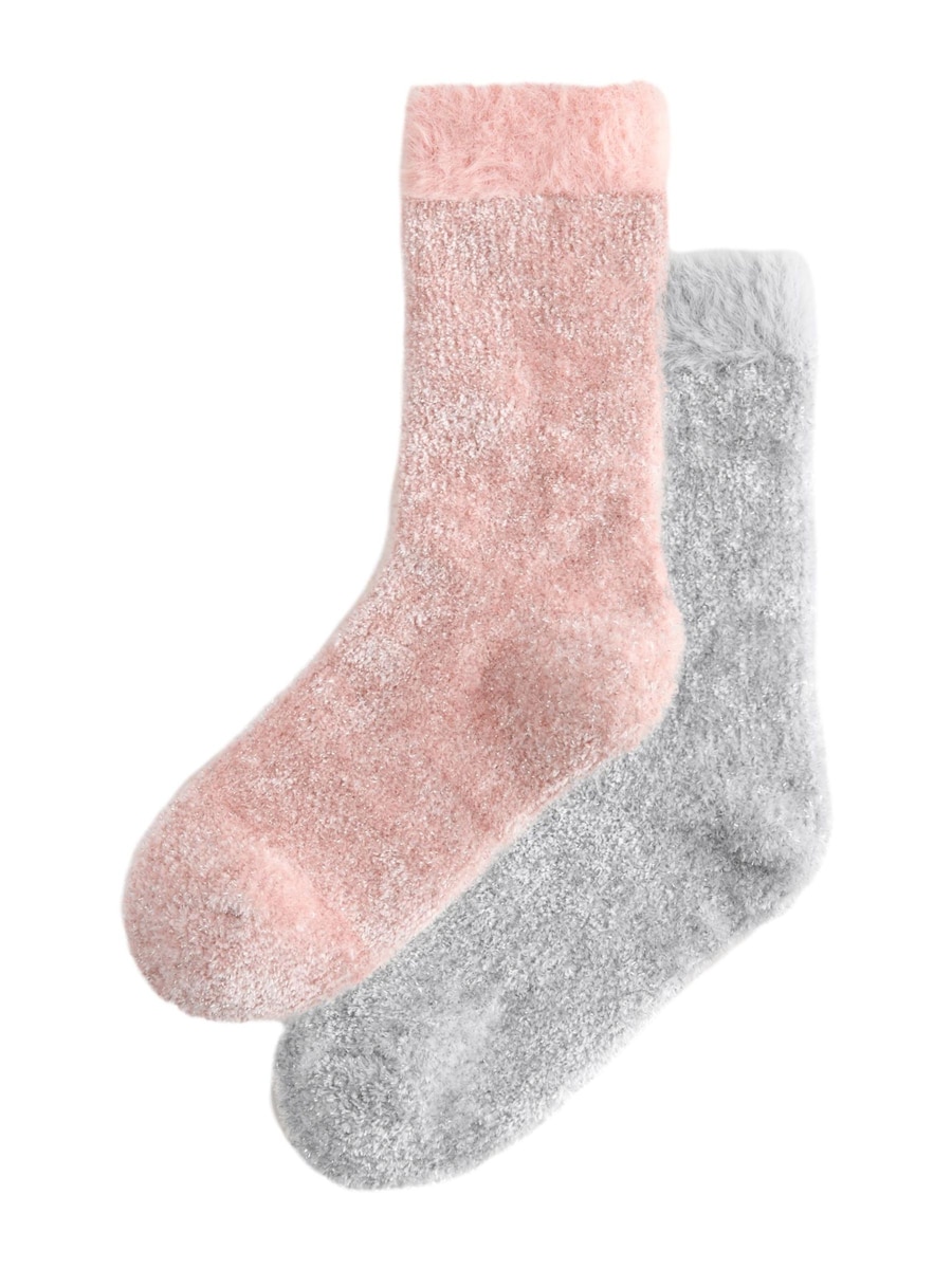 

Носки Next, серый/розовый