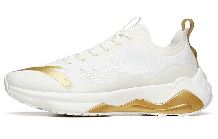 

Кроссовки женские Star Olympic Running Shoes Low-top White/Gold Anta