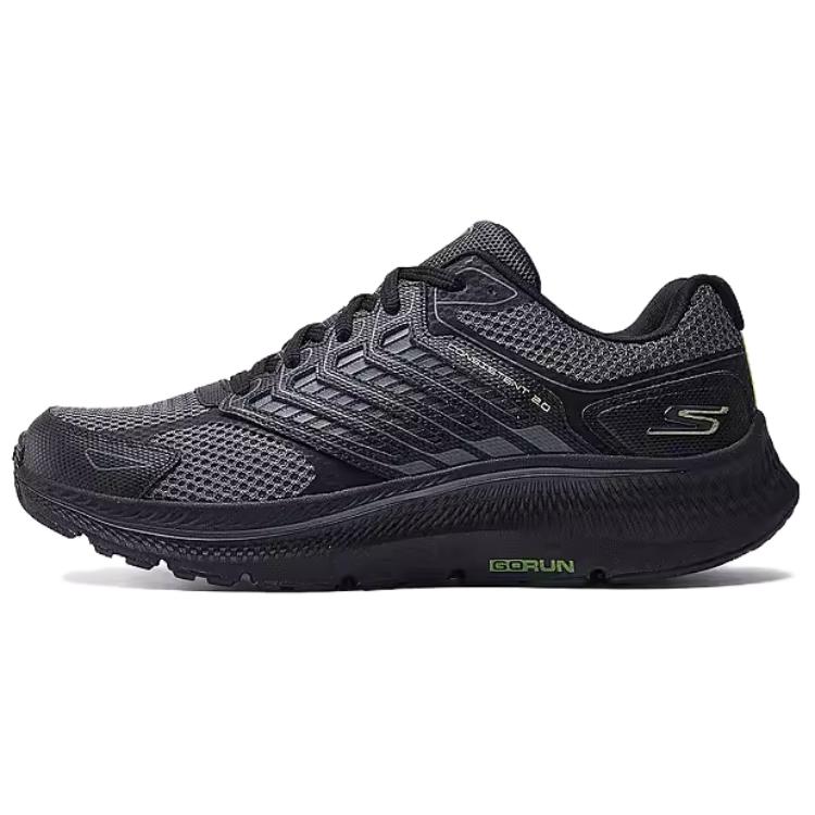 

Мужские кроссовки GO Support Low Top повседневные беговые Skechers, черный/угольно-серый