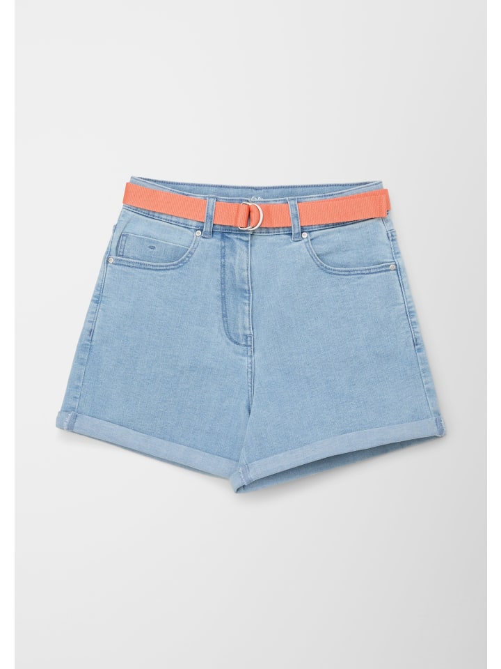 

Шорты бермуды s.Oliver Jeans-Hose kurz, синий
