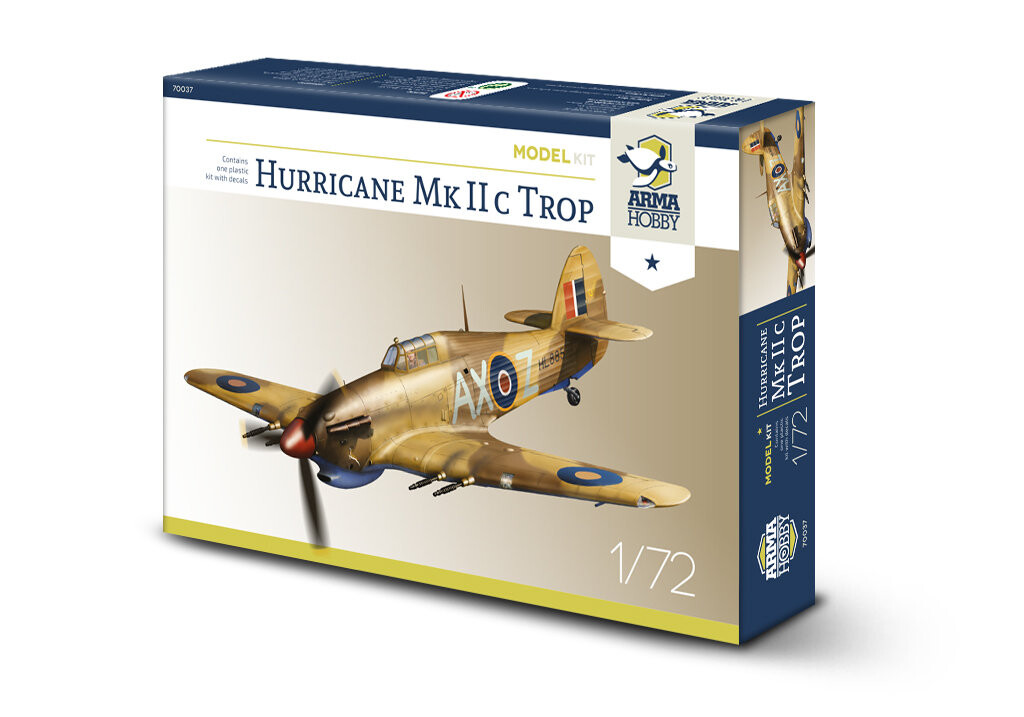 

70037 Hurricane Mk IIC Trop (комплект модели) Arma Hobby