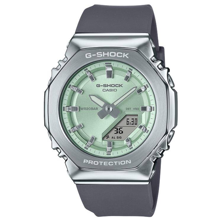 

CASIO Часы Unisex Pink Watch, Green Dial