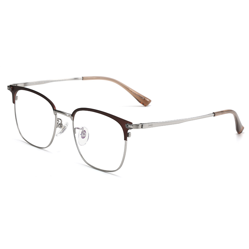 

Jeep Черные унисекс очки в квадратной оправе из нержавеющей стали и бета-титана