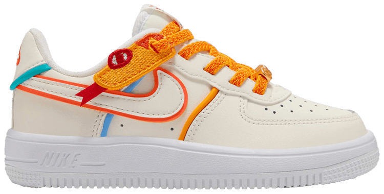 

Кроссовки Nike Force 1 Low LV8 EasyOn PS 'Year of the Snake', кремовый