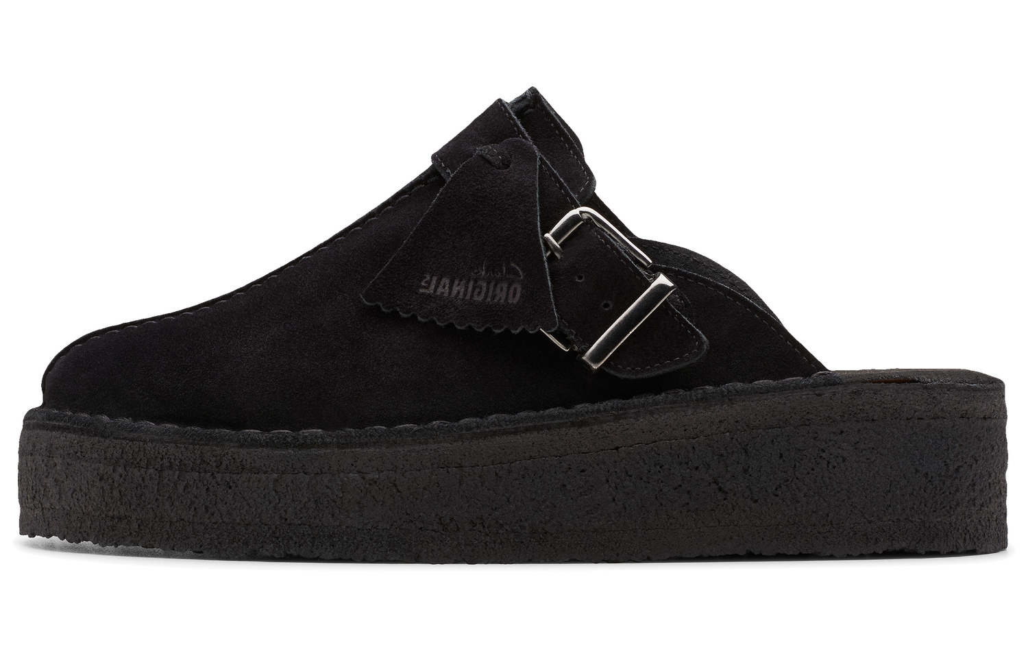 Оригинальные сабо на платформе TrekWedge Clarks, Black 261758694