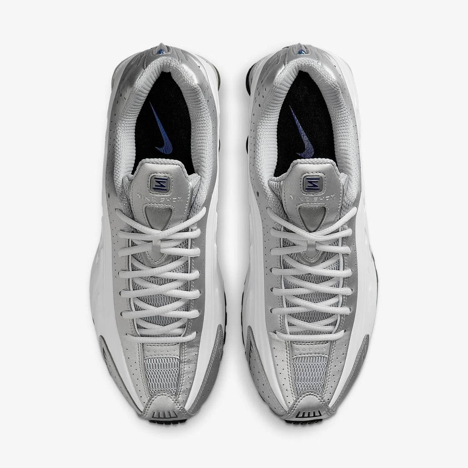 Мужские кроссовки Nike Shox R4, белый — фото 4