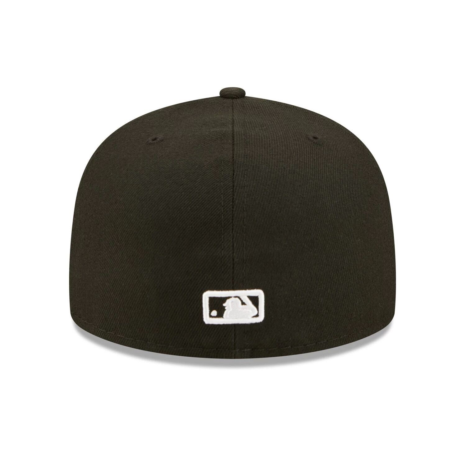 Черная мужская приталенная кепка с логотипом команды New Era New York Yankees 59FIFTY — фото 4