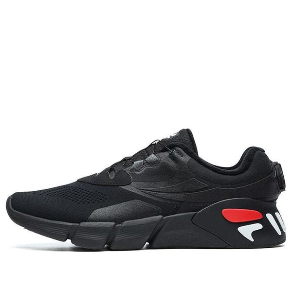 

Кроссовки athletics fleece low-top 'black red' Fila, черный