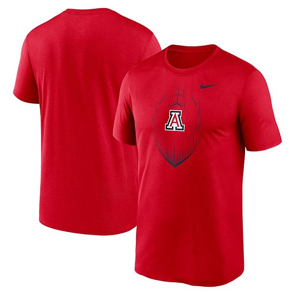 

Мужская красная футболка arizona wildcats primetime legend icon performance Nike