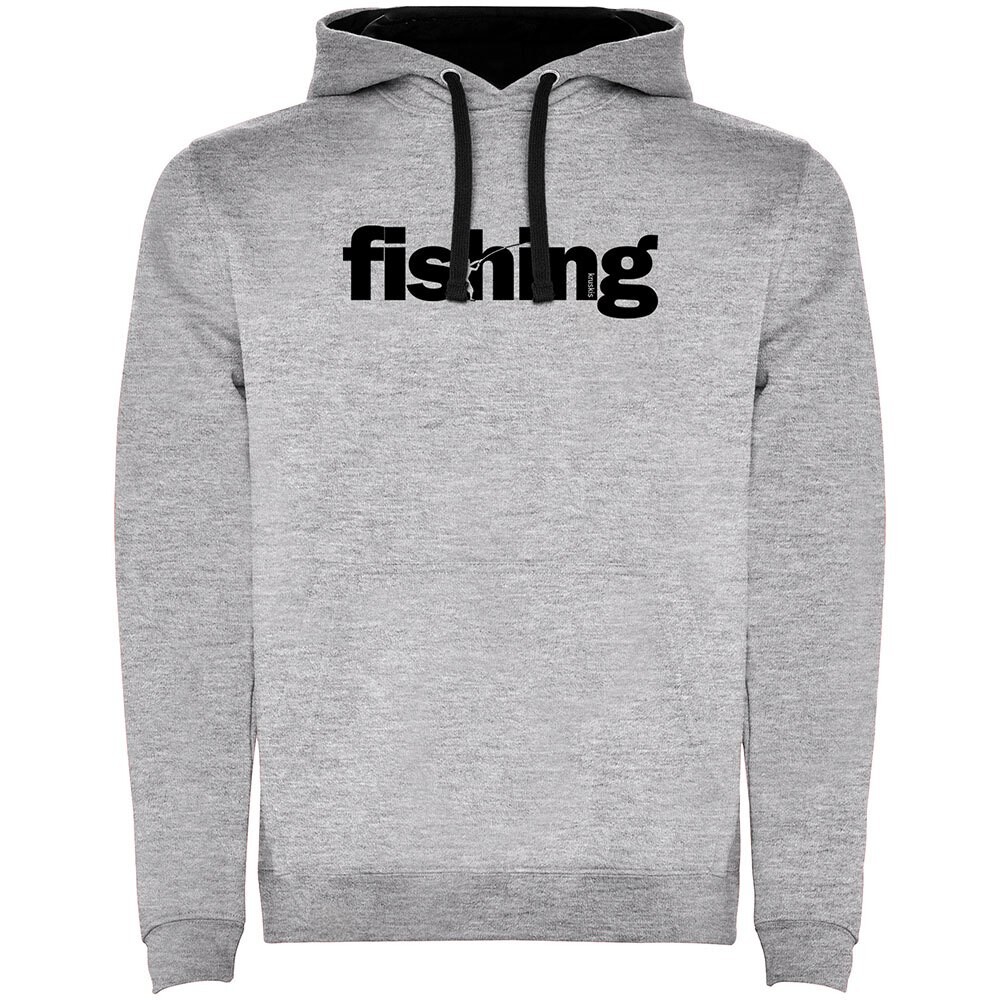 

Худи Kruskis Word Fishing Two-Colour, серый