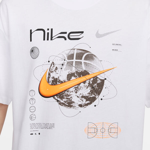 Футболка max90 логотип т Nike, белый — фото 3